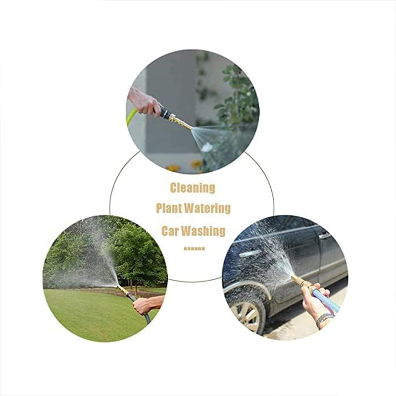 کارواش سرشلنگی برنجی دو تکه