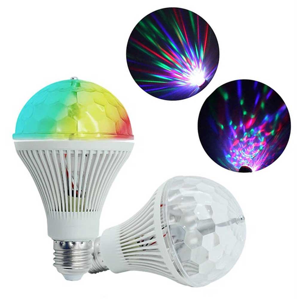 لامپ رقص نور دیسکویی مدل RGB